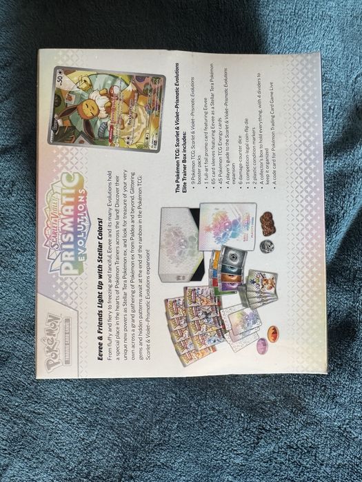Pokemon Prismatic Evolutions ETB nowy sealed
