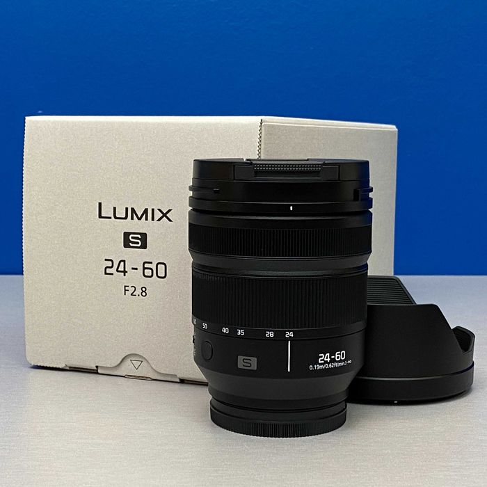 Panasonic Lumix S 24-60mm f/2.8 (NOVA - 3 ANOS DE GARANTIA)