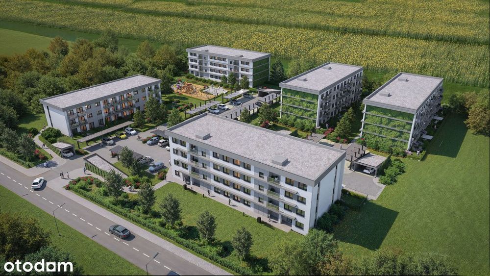 3-pokojowe mieszkanie 50m2 + balkon Bez Prowizji