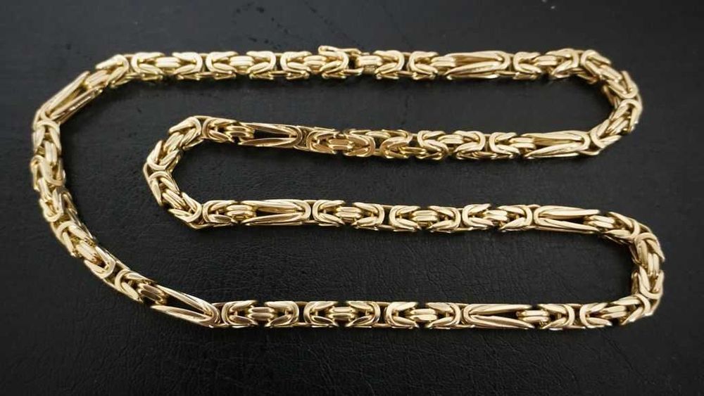 Złoty Łańcuszek - Gęsty Królewski Łańcuch 149G