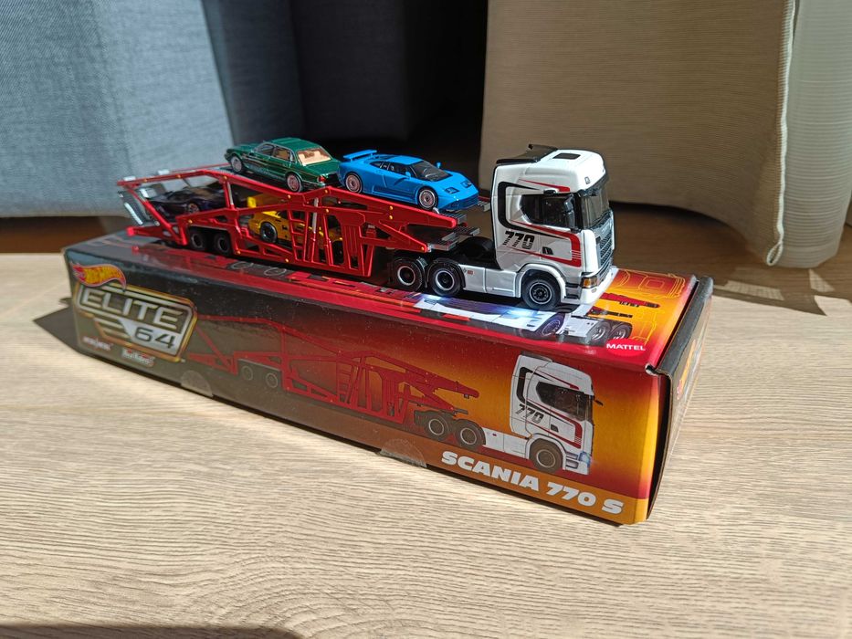 Hot Wheels Elite64 Scania 770S