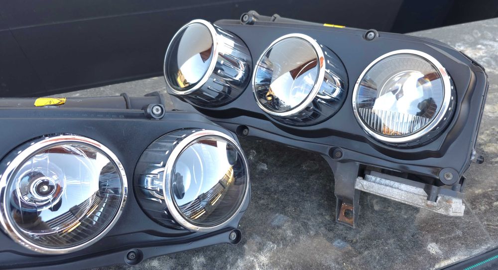 Reflektory Alfa Romeo 159 Brera Xenon zregenerowane czarne AL BLACK