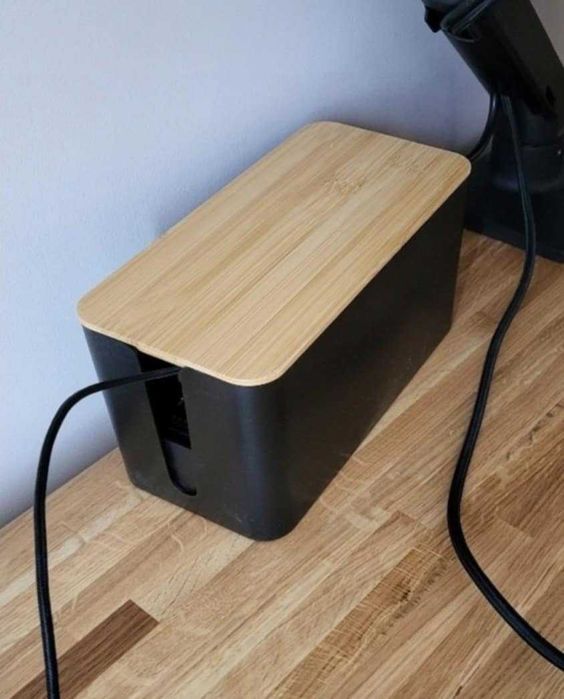 Organizer Pudełko na kable przewody ładowarki