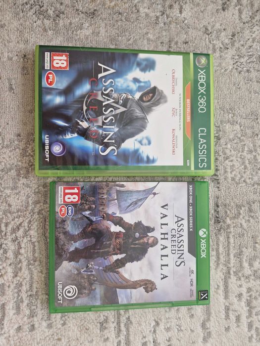 Dwie Gry XBOX Assassins