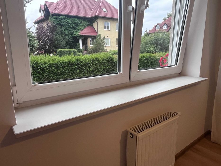 Parapety granitowe (szare) używane 5 szt.