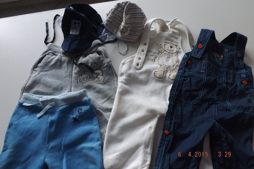 Paka ciuszków dla smyka 3-6 mcy super w tym firmówki 25 szt.