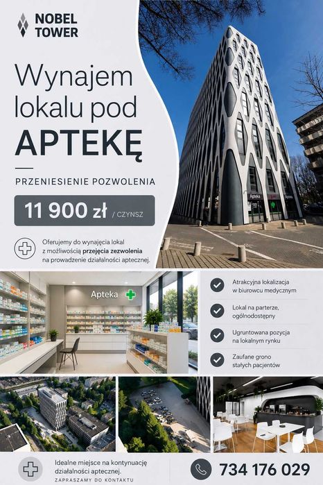 Wynajem lokalu pod Aptekę - przeniesienie pozwolenia