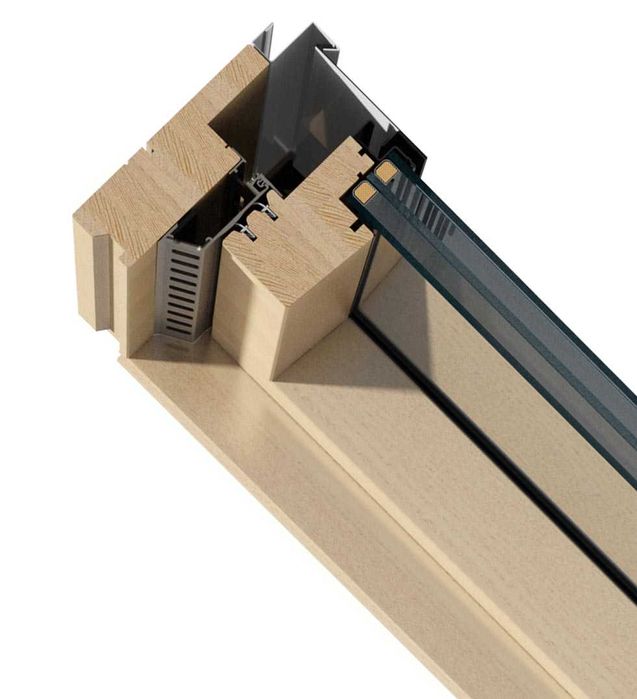 Trzyszybowy wyłaz dachowy Okpol Versa ISWX I22 55x78 + kołnierz