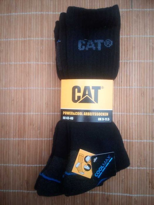 3 пари термо шкарпетки Coolmax Cat Caterpillar р 39-46носки рабочие