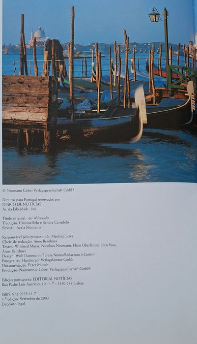 Livro: "100 Cidades do Mundo"