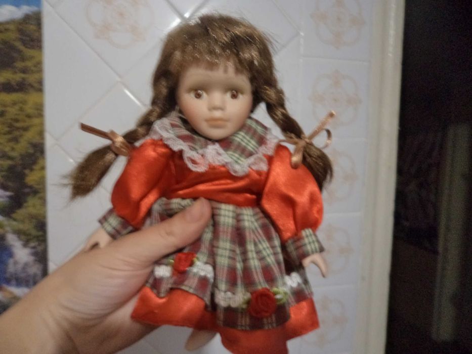 кукла фарфоровая винтаж