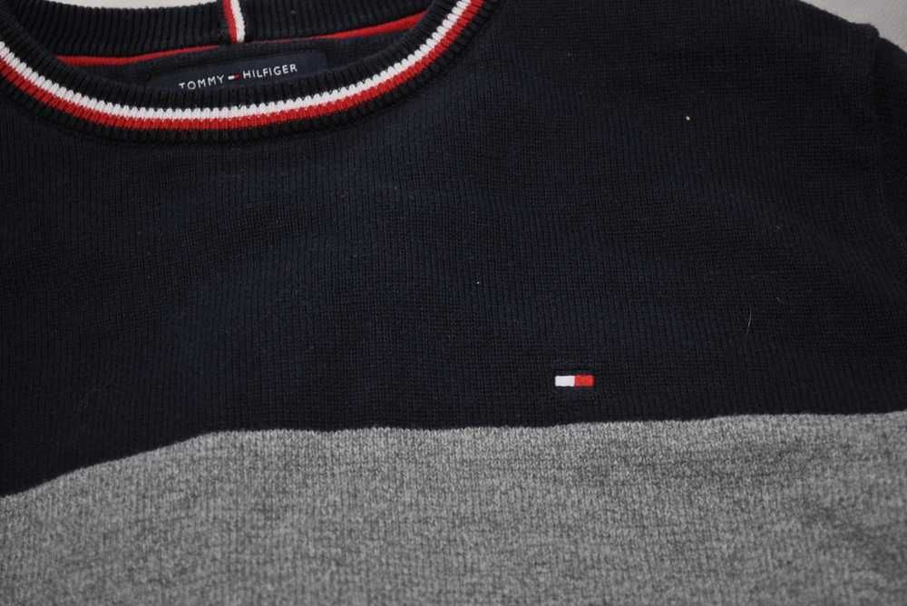 TOMMY HILFIGER M męski sweter klasyczny bawełniany sz2v1