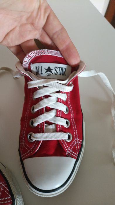 Trampki Converse damskie w kolorze czerwonym roz 36