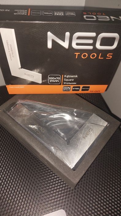Kątownik Neo Tools 100×70mm