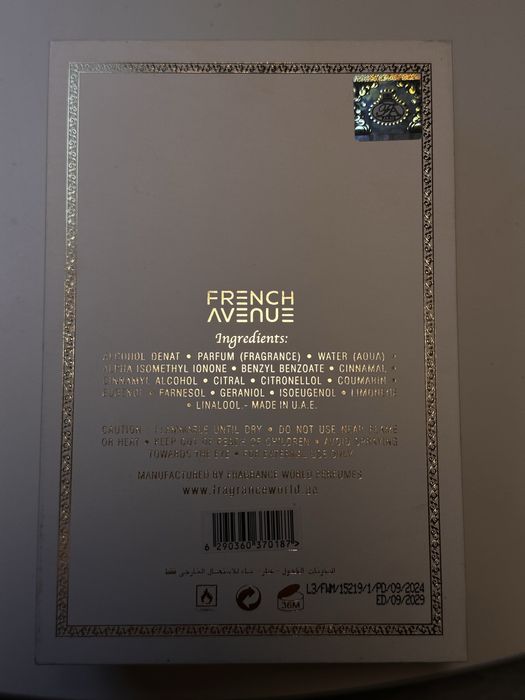 Perfumy French Avenue