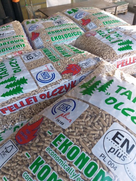 Pellet pelet drzewny 100% wysoka jakość transport HDS winda OLCZYK