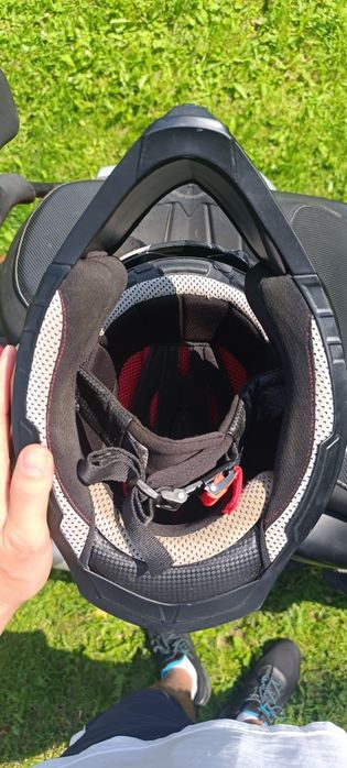 Kask motocyklowy cross enduro rozmiar L 59/60cm