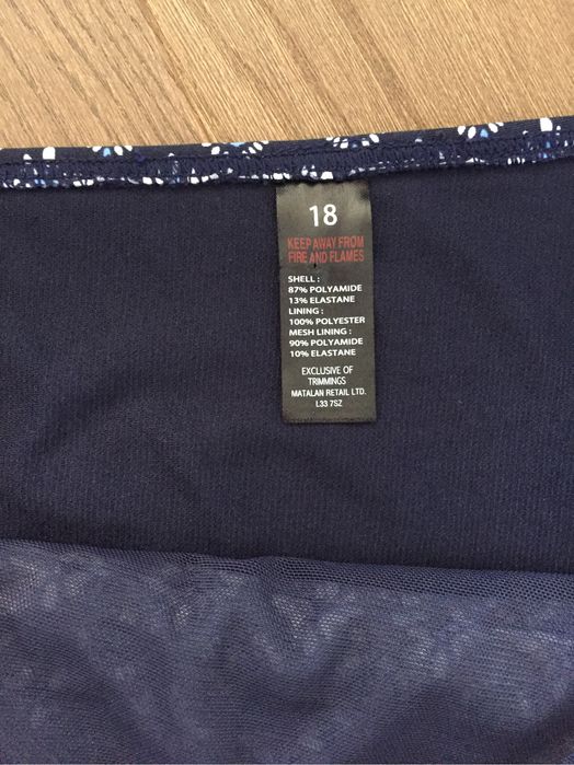 Strój kąpielowy r. 18