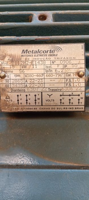 Silnik  elektryczny 11kw do motoreduktora kołnierzowy