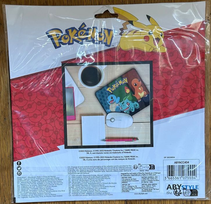 Mousepad Pokémon- novo