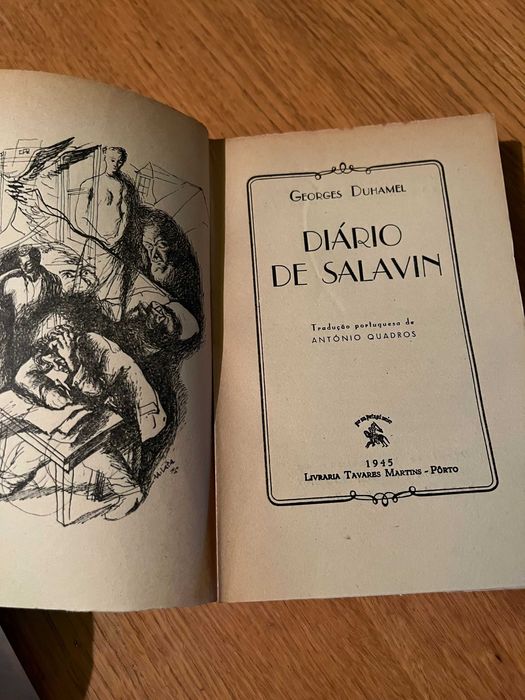 DIÁRIO DE SALAVIN     Georges Duhamel