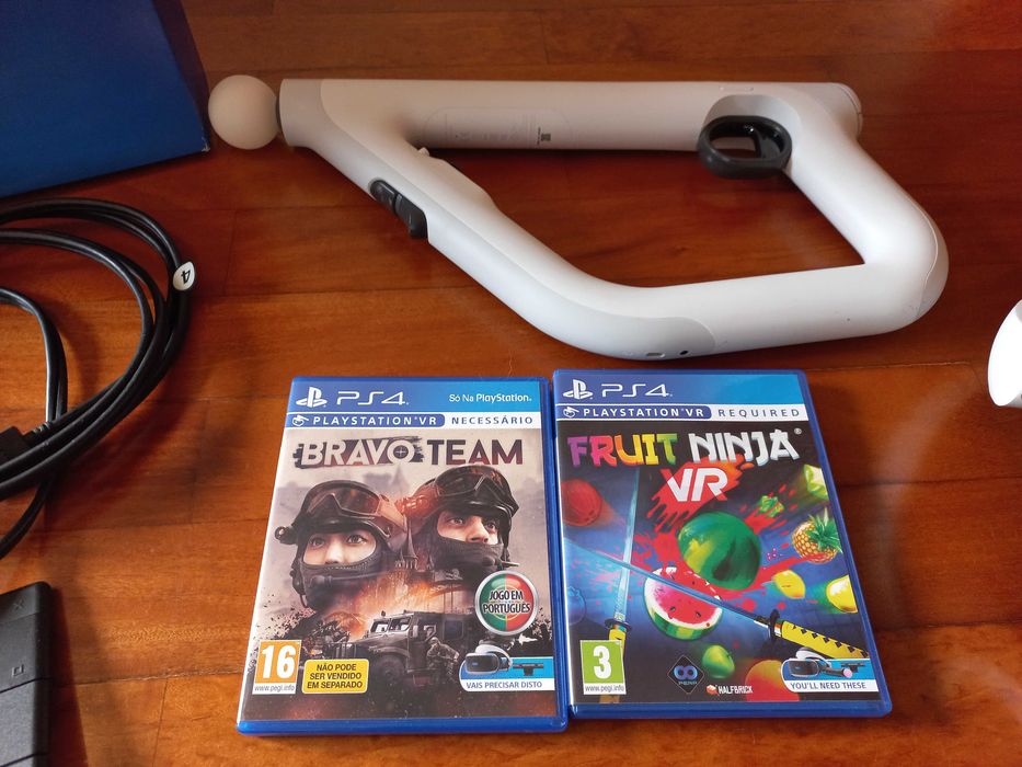 PSVR com Aim Controller e 2 jogos