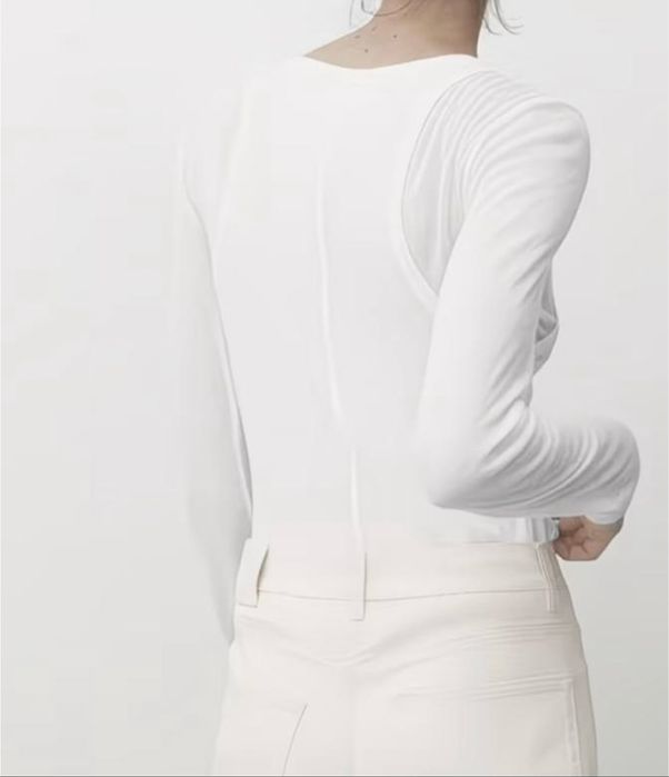 Новий лонгслів жіночий massimo dutti , s-m