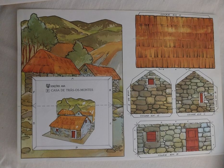 Trás-os-montes, Casas Regionais Portuguesas, n. 2 , construção