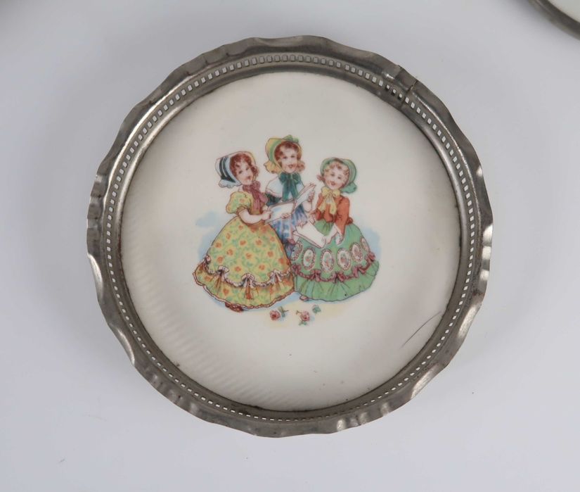 Conjunto de majolicas antigas