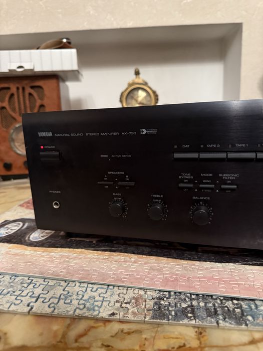 Класичний Стерео Підсилювач Yamaha AX-730 / Японія/12кг./150вт.канал
