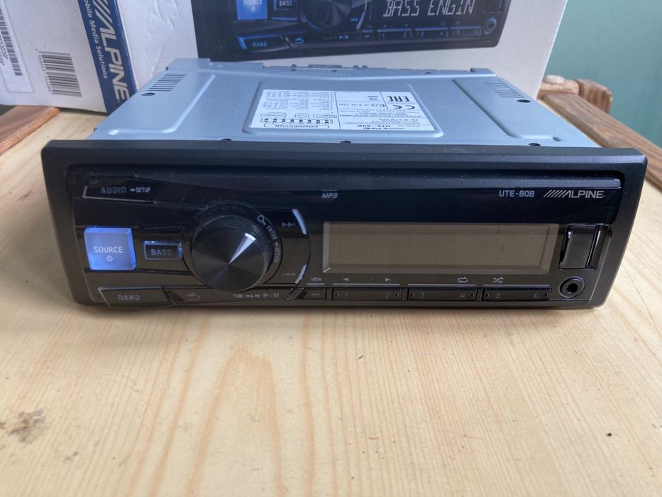 Автомагнитола Alpine + JBL коаксиальные динамики