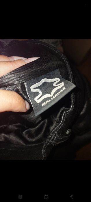 Spodnie skóra naturalna leather rozmiar 30 ale wypada na m