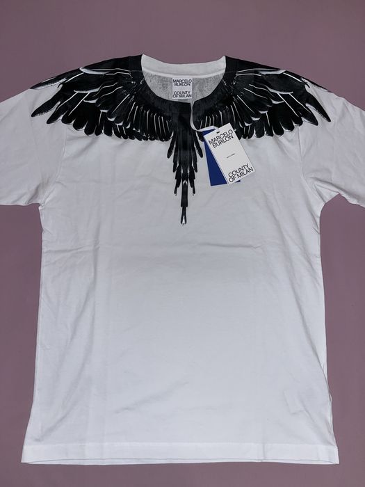 Wyprzedaż t-shirt męski Marcelo Burlon COUNTY OF MILAN.