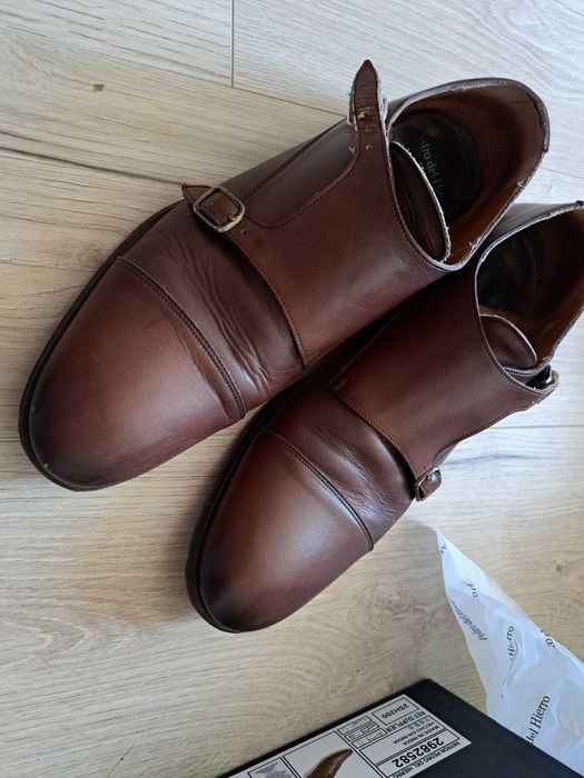 Pedro del hierro Sapatos 2 fivelas 44 usados