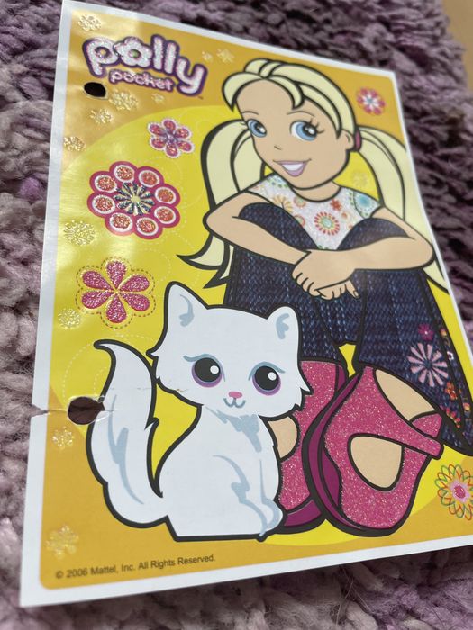 Karteczki do segregatora Polly Pocket