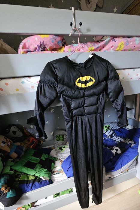 Strój kostium karnawałowy Batman 122-128