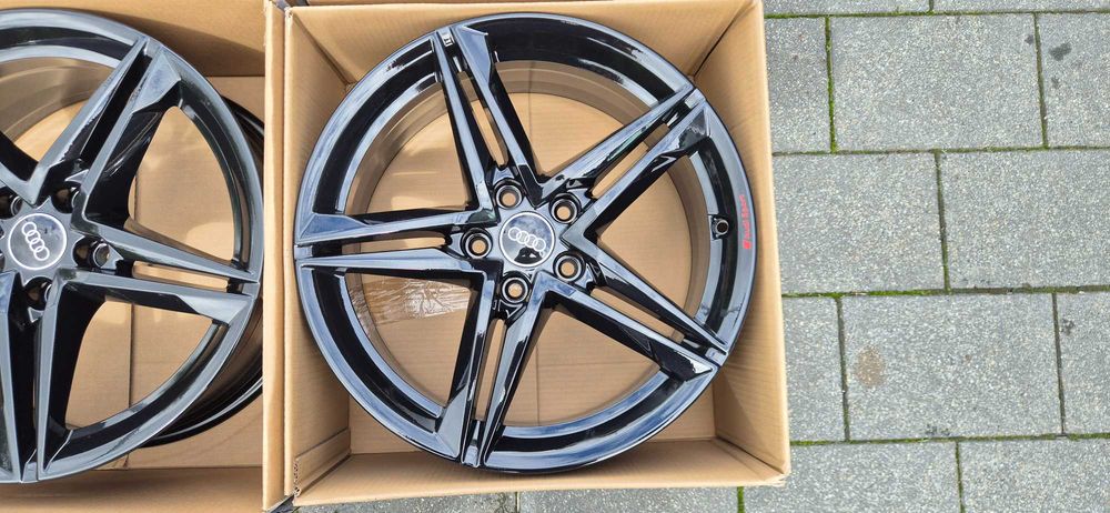 ORYGINALNE felgi aluminiowe AUDI A4 B9 B8 A6 Q3 Q5 18cali 5x112 ET40