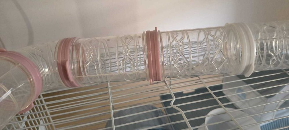 hamster - gaiola impecável + extras