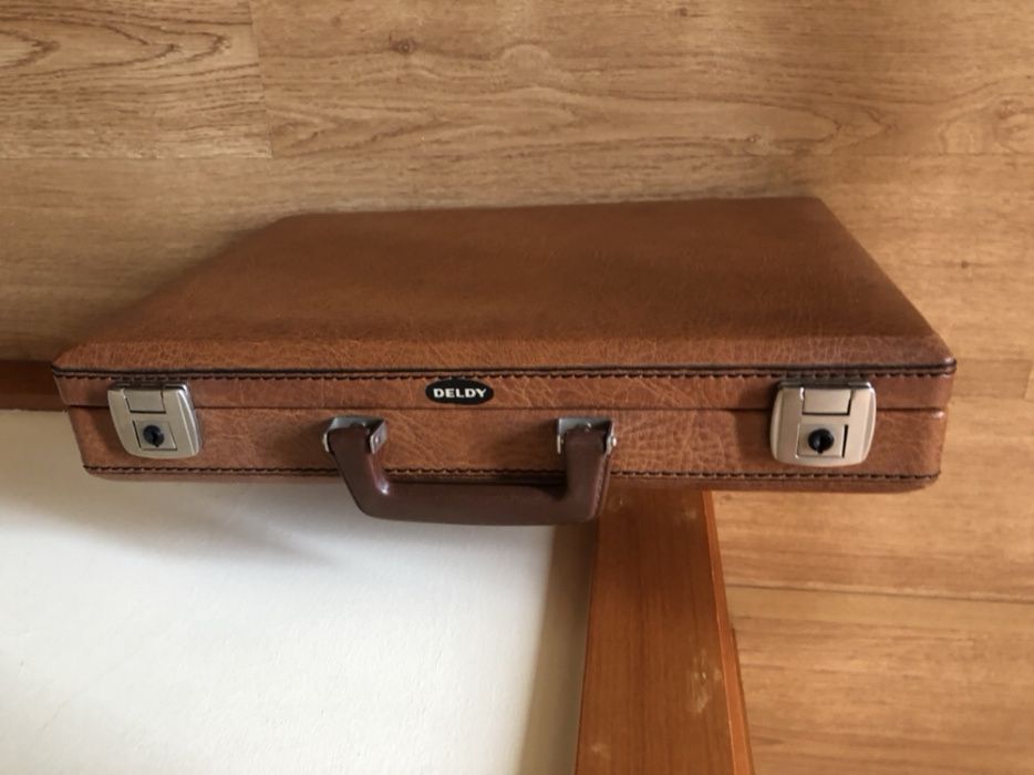 Mala Executivo Couro