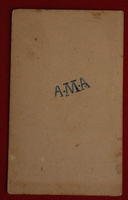 Infanta D. Maria Antónia CDV marcada A-M-A no verso