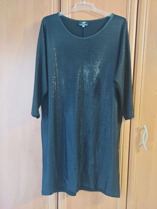 Sukienka czarno-srebrna