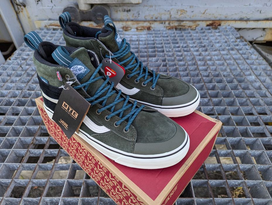 Vans SK8-HI MTE-2 Grape Leaf Mgreen. Мужские кеды. Оригинал.