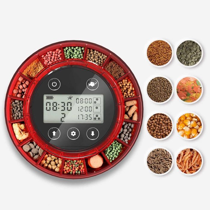 Comedouro, Alimentador Automático para Peixes "Feast 16"