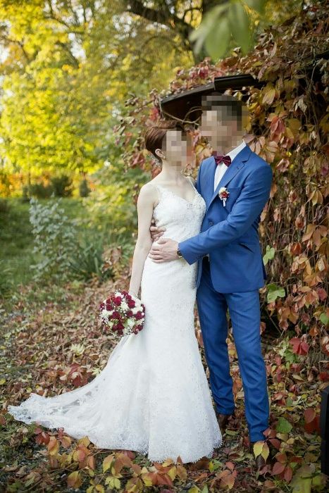 Suknia ślubna syrenka