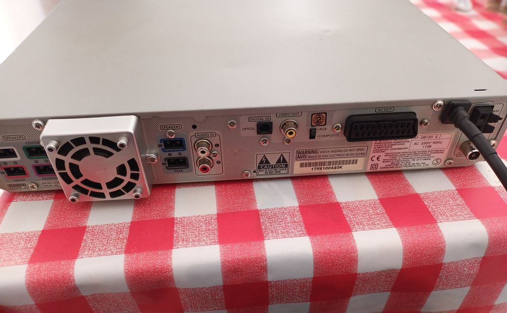 Leitor DVD vintage- Samsung HT-DB 120