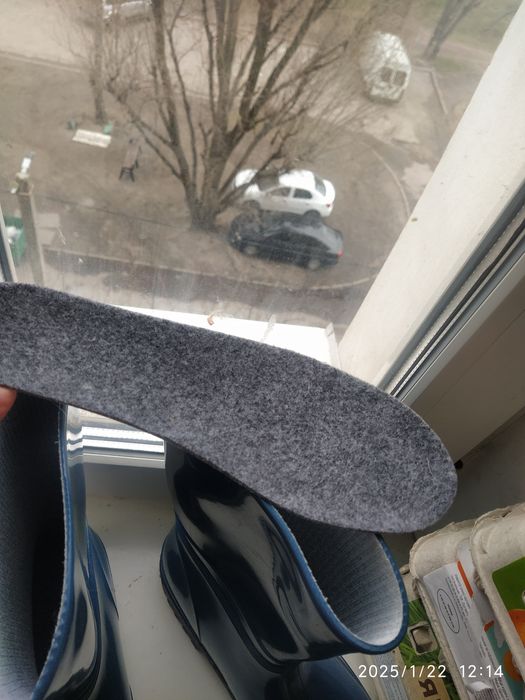 Чоботи гумові 40