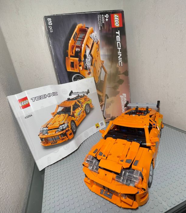 LEGO Technic 42204 Toyota Supra MK4 Форсаж, з коробкою та інструкцією