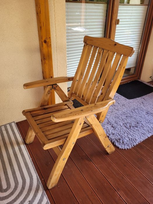 MEBLE OGRODOWE Z LITEGO DREWNA - Solidny zestaw z poduszkami GRATIS!