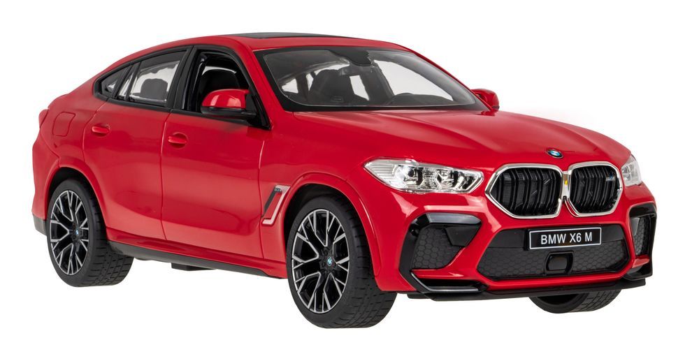Bmw X6 M Czerwony Rastar Model 1:14 Zdalnie Sterowane Auto + Pilot 2,4