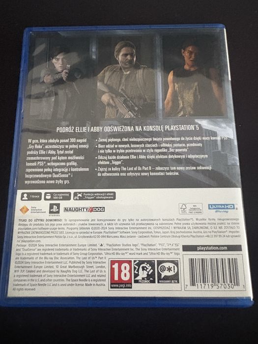 The last of us 2 remastered ps5 PL
